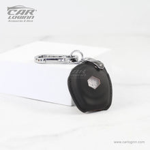 Load image into Gallery viewer, Carloginn PU-3D Leather Key Case for Maruti Suzuki 2 Button Key