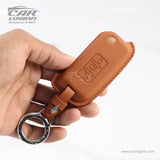 Carloginn PU-3D Leather Key Case for Mahindra XUV 500 Flip Key