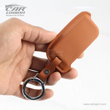 Load image into Gallery viewer, Carloginn PU-3D Leather Key Case for Mahindra XUV 500 Flip Key