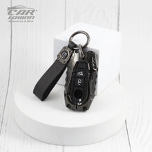 Load image into Gallery viewer, Premium Metal Black Soft Silicon keycase for New Mercedes Benz Maybach | S Class | E Class