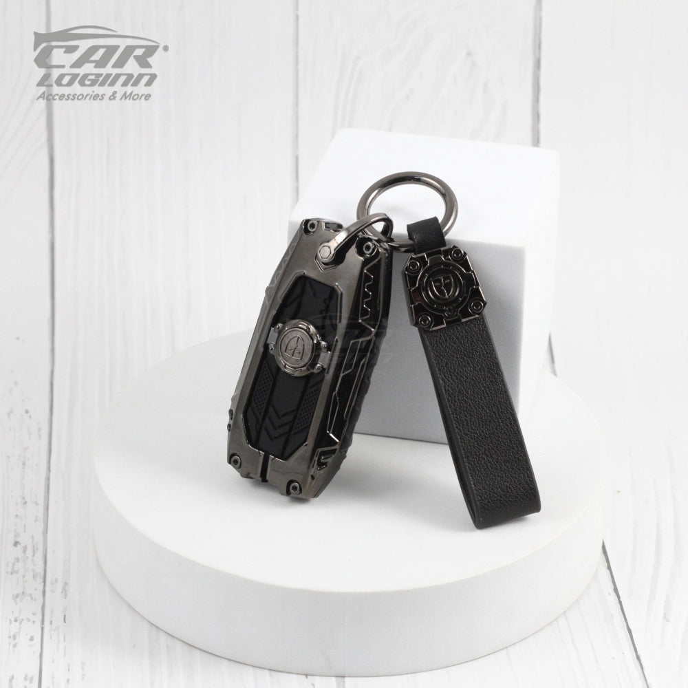 Premium Metal Black Soft Silicon keycase for New Mercedes Benz Maybach | S Class | E Class