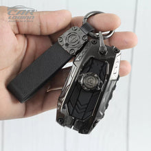 Load image into Gallery viewer, Premium Metal Black Soft Silicon keycase for New Mercedes Benz Maybach | S Class | E Class