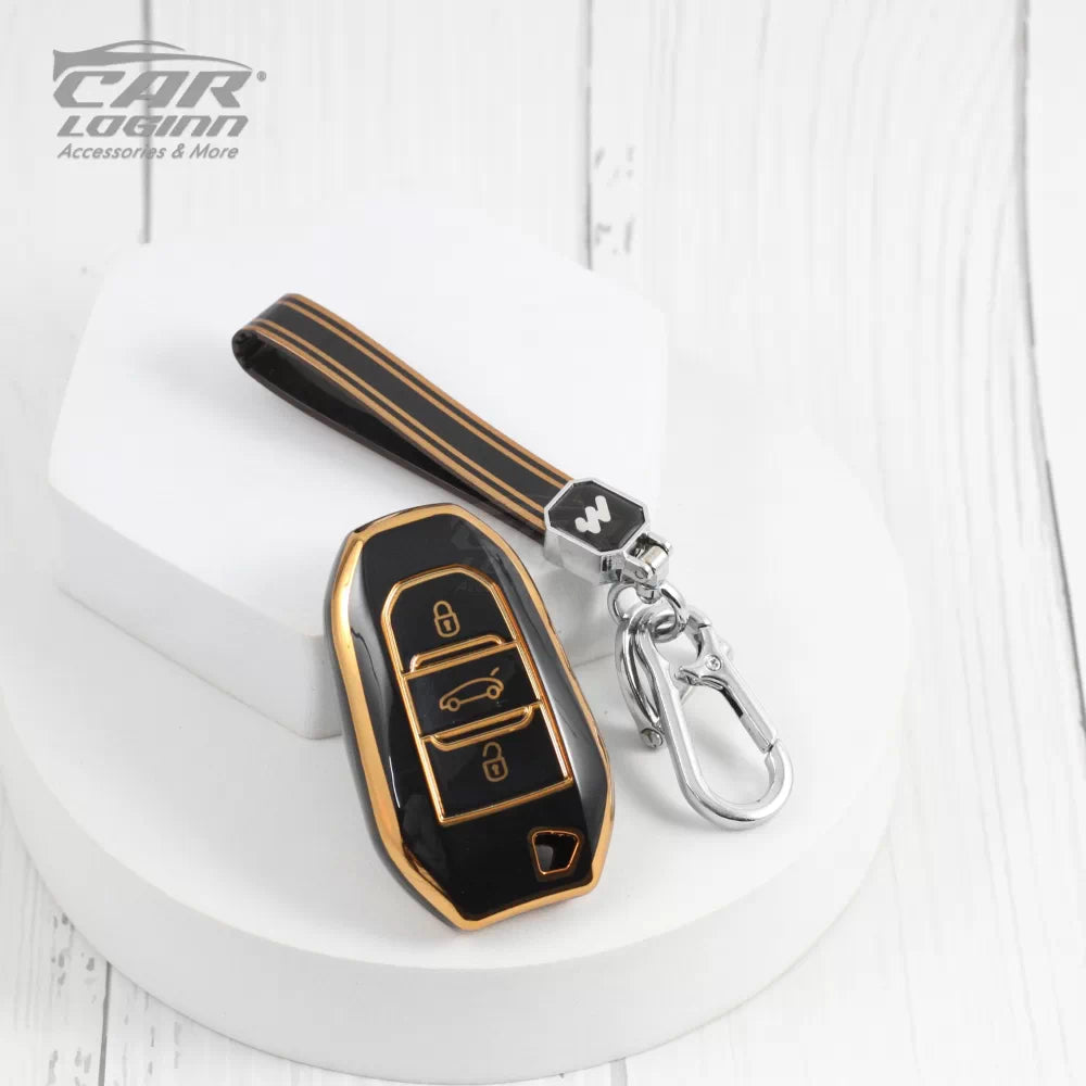 TPU Car Key Cover Fit for Citron C3 | Aircross X | Basalt X Smart Key