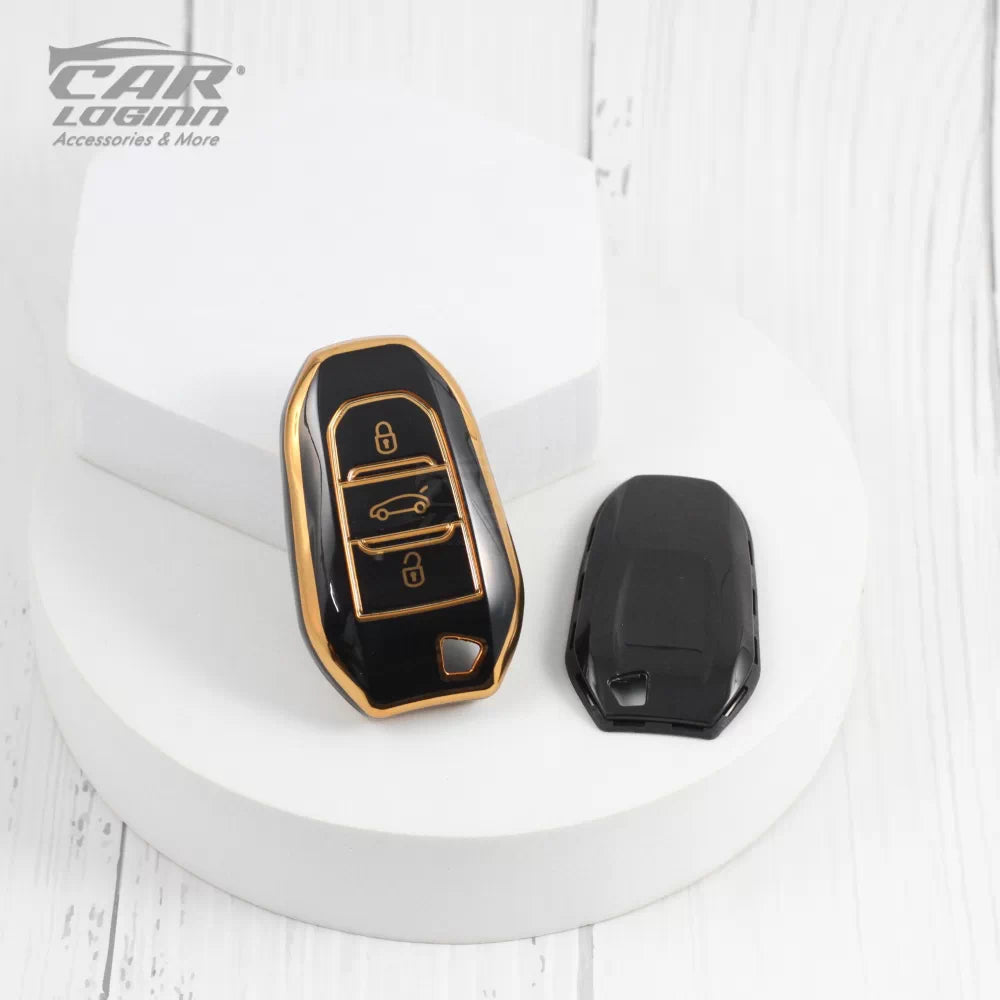 TPU Car Key Cover Fit for Citron C3 | Aircross X | Basalt X Smart Key