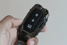 Load image into Gallery viewer, Premium Metal Black Transformer Series Soft Silicon Key Cover for Hyundai 3 Button Smart Key