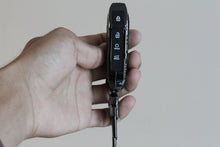 Load image into Gallery viewer, Premium Metal Black Transformer Series Soft Silicon Key Cover for Kia Seltos Facelift | Carens X Line | Sonet Facelift