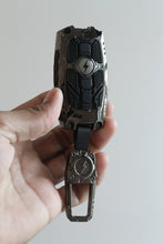 Load image into Gallery viewer, Premium Metal Black Transformer Series Soft Silicon Key Cover for KIA Carens | Carnival | Seltos | Sonet Smart Key