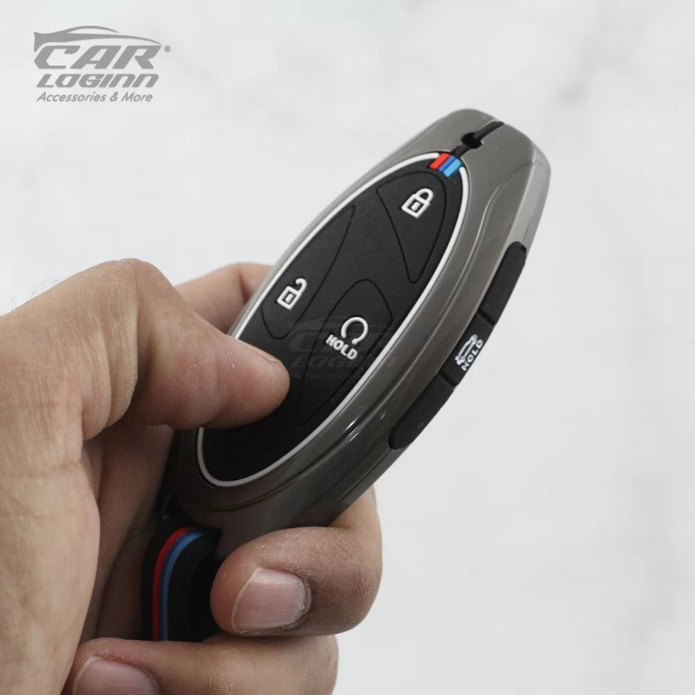 Metal Silicon Car Key case for Hyundai New Venue facelift