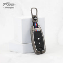 Load image into Gallery viewer, Metal Silcon Key Cover fit for Nissan Magnite | Kicks - 2 button Smart Key
