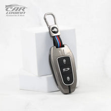 Load image into Gallery viewer, Metal Silicon Car Key case for Citron C3 | Aircross X | Basalt X Smart Key