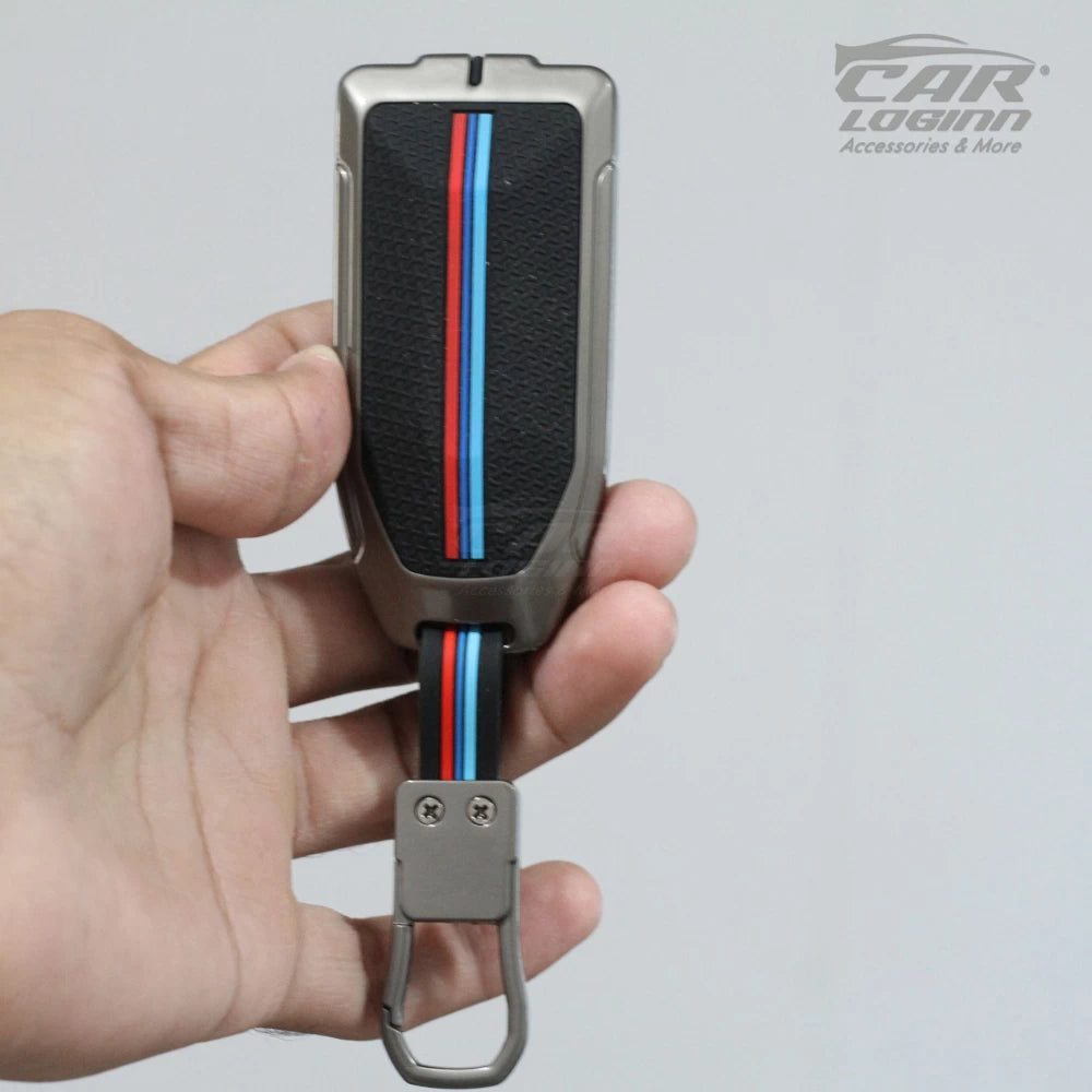 Metal Silicon Car key Case for New Mahindra BE 6 | BE 9 | New XUV 700