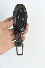Load image into Gallery viewer, Premium Metal Black Transformer Series Soft Silicon Key Case for Hyundai New Venue facelift