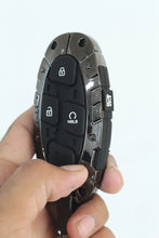 Load image into Gallery viewer, Premium Metal Black Transformer Series Soft Silicon Key Case for Hyundai New Venue facelift