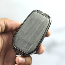 Load image into Gallery viewer, Lightest Grey Metal 3D Car keyCover for Toyota Innova Hycross | Legender | Fortuner | Innova Crysta (3 Button)