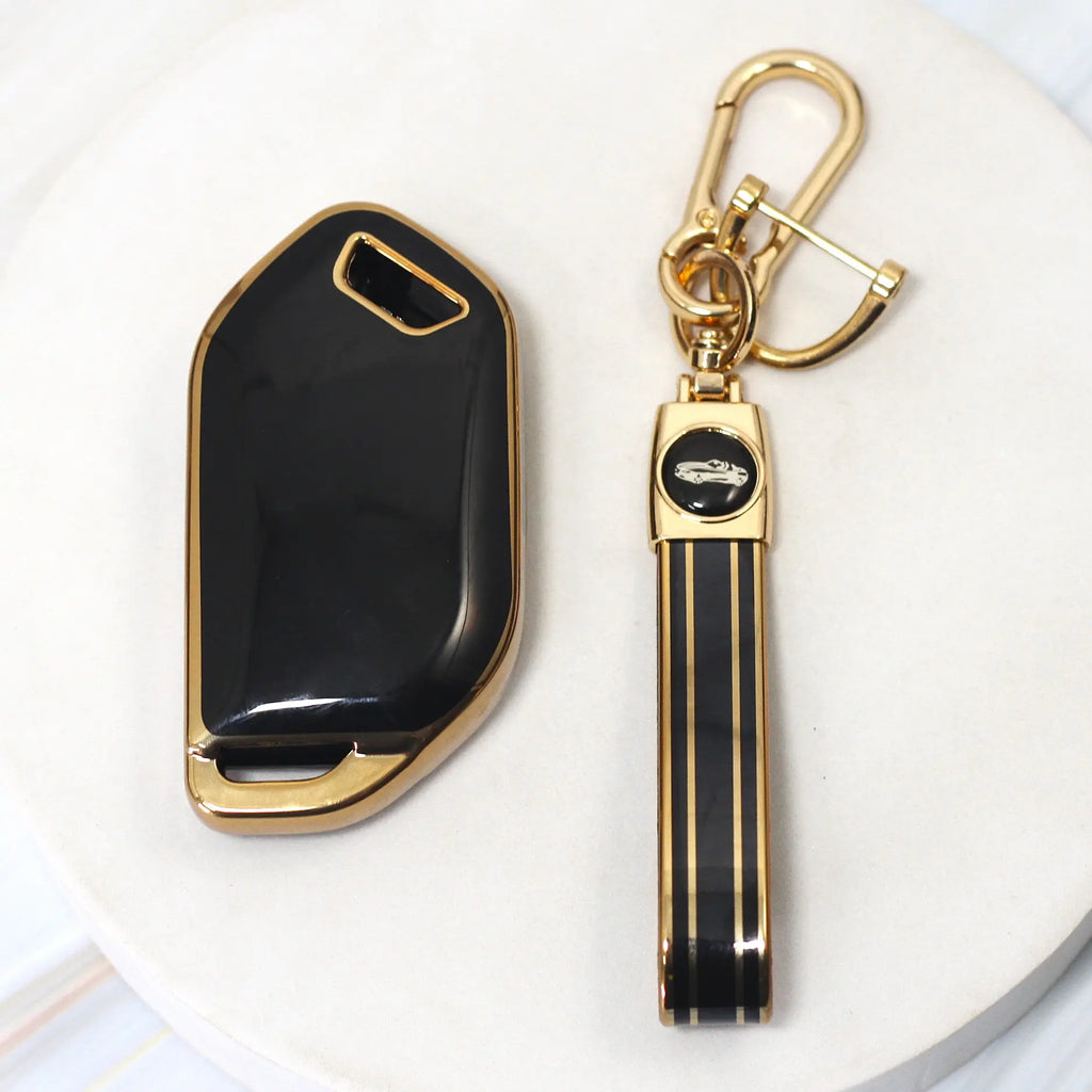 TPU Car Key Cover fit for New Seltos 2026 | Syros | EV6 EV9 - 4 Button Smart Key