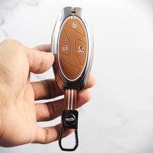 Load image into Gallery viewer, Metal Zinc Soft Silicon Key Case for Hyundai New Venue Facelift