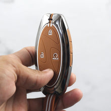 Load image into Gallery viewer, Metal Zinc Soft Silicon Key Case for Hyundai New Venue Facelift