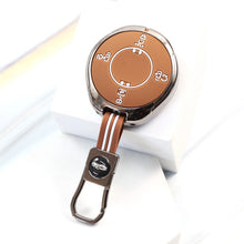Load image into Gallery viewer, Metal Zinc Soft Silicon Key Case for New Tata Harrier EV - 8 Button smartkey