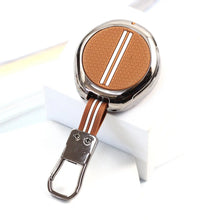 Load image into Gallery viewer, Metal Zinc Soft Silicon Key Case for New Tata Harrier EV - 8 Button smartkey