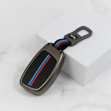 Load image into Gallery viewer, Metal Silicon Car Key case for Hyundai i10 old | Xcent | i20 Old | Old Verna Flip Key