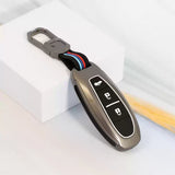 Metal Silicon Alloy Car Key case for MARUTI SUZUKI 3 Button Smart Key