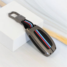 Load image into Gallery viewer, Metal Silicon Key case for Hyundai Xcent | Exter | Creta | Venue | i20 | Aura | i10 Grand |  Nios  (3 Button)