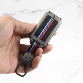 Metal Silicon Key case for Honda Elevate | Amaze | Jazz | Honda City | BR-V| CR-V | WR-V | Civic - 2 Button Smart Key