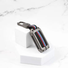 Load image into Gallery viewer, Metal Silicon Key case for Honda Elevate | Amaze | Jazz | Honda City | BR-V| CR-V | WR-V | Civic - 2 Button Smart Key