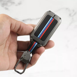 Metal Silicon Key case for Honda Elevate | Amaze | Jazz | Honda City | BR-V| CR-V | WR-V | Civic - 3 Button