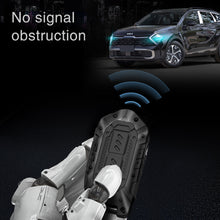 Load image into Gallery viewer, Premium Metal Black Transformer Series Soft Silicon Key Cover for Kia New Seltos 2026 | Syros | EV6 EV9 - 4 Button