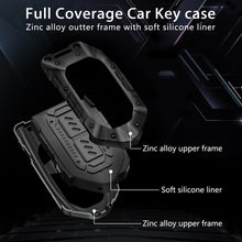 Load image into Gallery viewer, Premium Metal Black Transformer Series Soft Silicon Key Cover for Kia New Seltos 2026 | Syros | EV6 EV9 - 4 Button