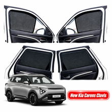 Load image into Gallery viewer, New Kia Carens Clavis Half Window Curtain/Car Sunshades - 6 Pieces