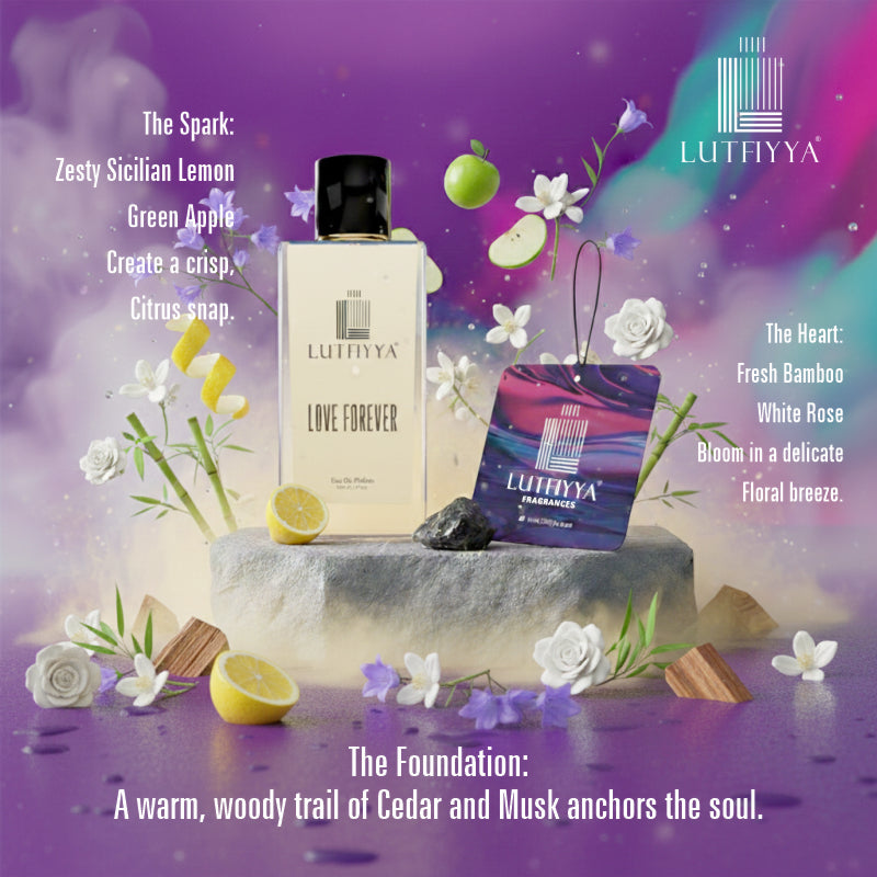 Lutfiyya Car Perfume Spray - 50 ML | Available in 6 Different Fragrances