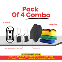 Load image into Gallery viewer, Metal Silicon Key Case Fit for Honda WR-V | City | Jazz | Amaze 2014+ Models