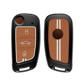 Zinc Alloy Metal Soft Silicon Key Case for B11 DS Flip Key (After Market Flip Key – UNIVERSAL)