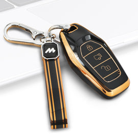 TPU Car Key Cover Fit for Mahindra XUV-500 Smart Key