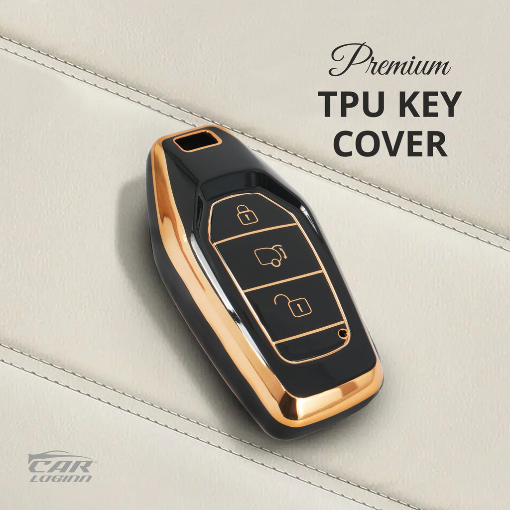 TPU Car Key Cover Fit for Mahindra XUV-500 Smart Key