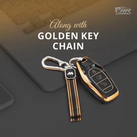 TPU Car Key Cover Fit for Mahindra XUV-500 Smart Key