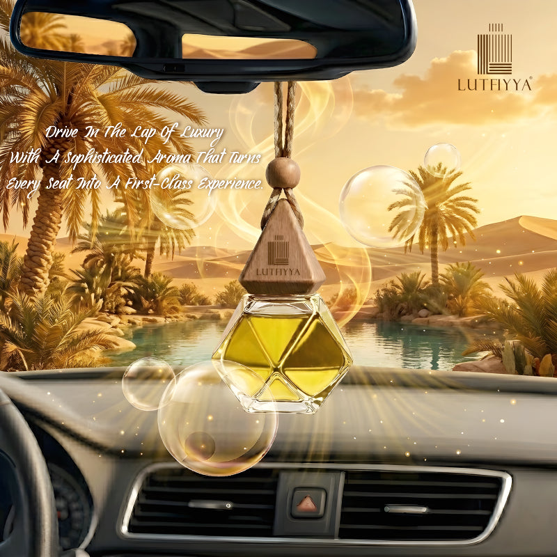 Lutfiyya Car Hanging Perfume -10 ML | Available in 6 Different Fragrances