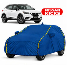 Load image into Gallery viewer, Nissan Kicks Car Body Cover | All Weather Resistant | Triple Stitched with Soft Cotton Lining | Side Mirror Pocket
