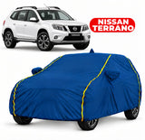Nissan Terrano Car Body Cover | All Weather Resistant | Triple Stitched with Soft Cotton Lining | Side Mirror Pocket