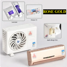 Load image into Gallery viewer, Solar Decorative Perfume Decoration | Lasting Fragrance | Auto Fan | Mini Air Conditioning Decorative Aromatherapy Machine