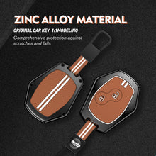 Load image into Gallery viewer, Zinc Alloy Metal Soft Silicon Key Case for Renault Duster | Nissan Terrano 2 Button Key