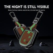 Load image into Gallery viewer, Zinc Alloy Metal Soft Silicon Key Case for Renault Duster | Nissan Terrano 2 Button Key