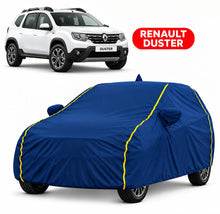 Load image into Gallery viewer, Renault Duster Car Body Cover | All Weather Resistant | Triple Stitched with Soft Cotton Lining | Side Mirror Pocket