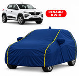 Renault Kwid Car Body Cover | All Weather Resistant | Triple Stitched with Soft Cotton Lining | Side Mirror Pocket