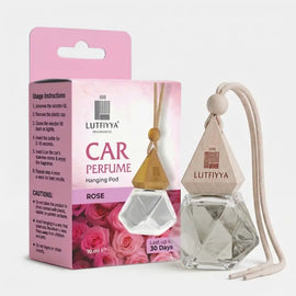 Lutfiyya ROSE Car Hanging Perfume -10 ML