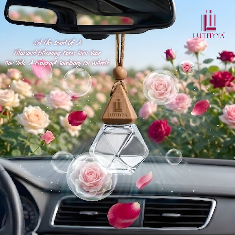 Lutfiyya Car Hanging Perfume -10 ML | Available in 6 Different Fragrances