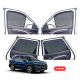 Maruti Suzuki S-Cross Half Window Curtain/Car Sunshades - 4 Pieces