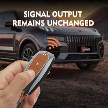 Load image into Gallery viewer, Zinc Alloy Metal Soft Silicon Key Case for Maruti Suzuki Baleno | Vitara Brezza | Ignis | S-Cross | Ciaz (2 Button Smart Key)